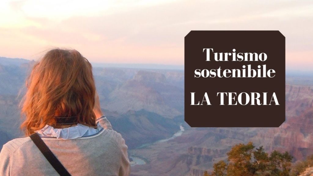 Turismo sostenibile spiegazione: un po’ di teoria - Sara di spalle ammira il Grand Canyon